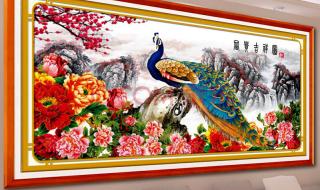 珍爱十字绣花开富贵